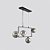 Pendente Modular Jabuticaba 4G9 15cm Preto - Nordecor - Imagem 3