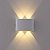Arandela LED Ranne IP65 4*3W Branco Quente 3000K Branco - Nordecor - Imagem 2