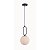 Pendente Globe Eli E27 20cm Preto - Nordecor - Imagem 2