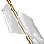 Pendente Led Ruban 1mod. 9w Branco Quente 3000k Dourado Fosco - Nordecor - Imagem 4
