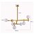 Pendente Romai Tes 8x G9 Dourado - Nordecor - Imagem 7
