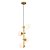 Pendente Romai Desa 4x G9 12cm Dourado - Nordecor - Imagem 3