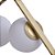 Pendente Ibba Gr 3x E27 15cm Dourado - Nordecor - Imagem 4