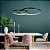 Pendente LED Daire 45/60Cm 49W Branco Quente 3000K Preto - Nordecor - Imagem 2