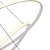 Pendente Led Inverse Redondo 4°Aros C/5m 99W Branco Quente 3000K Branco - Nordecor - Imagem 4