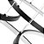 Pendente LED Daire 35/50/65/80Cm 110W Branco Quente 3000K Preto - Nordecor - Imagem 3