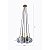 Pendente Druer Unidade 1x G9 Ø15Cm Dourado e Fume - Nordecor - Imagem 5