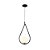 Pendente Upus Up E27 20cm Preto - Nordecor - Imagem 2