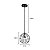 Pendente Gradeado E27 Preto - Nordecor - Imagem 3