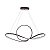 Pendente Led Wari 48w Branco Quente 3000k Marrom - Nordecor - Imagem 1