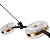 Pendente Led Barok Cir 120W Branco Quente 3000K Dourado/Preto - Nordecor - Imagem 4