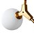 Pendente Bheo 7x G9 12cm Dourado - Nordecor - Imagem 4