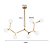 Pendente Bheo 7x G9 12cm Dourado - Nordecor - Imagem 6