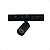 Mini Spot LED Redondo 1W 24V 90Lm Preto Ip20 Branco Quente 2700K (kit com 2) - Gaya - Imagem 1