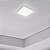 Painel LED de Embutir 36W Quadrado 22cm Sem Borda Infinity Branco Quente 3000K – Gaya - Imagem 3
