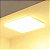 Painel LED de Embutir 24W Quadrado 17x17cm Sem Borda Infinity Branco Quente 3000K - Gaya - Imagem 2