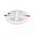 Painel LED de Embutir 36W Redondo 22,5cm Sem Borda Infinity Branco Frio 6000K – Gaya - Imagem 4