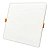 Painel LED de Embutir 24W Quadrado 17x17cm Sem Borda Infinity Branco Frio 6000K - Gaya - Imagem 6