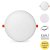 Painel LED de Embutir 18W Redondo 12cm Sem Borda Infinity Branco Quente 3000K - Gaya - Imagem 10