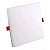 Painel LED de Embutir 18W Quadrado 12x12cm Sem Borda Infinity Branco Quente 3000K - Gaya - Imagem 1