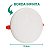 Painel LED de Embutir 24W Redondo 17cm Sem Borda Infinity Natural 4000K – Gaya - Imagem 4