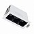 Downlight Spot LED Focco de Embutir 6W 480Lm 24º IP20 Bivolt Branco e Preto Retangular Branco Quente 2700K - Gaya - Imagem 2