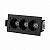 Downlight Spot LED Focco de Embutir 6W 480Lm 12º IP20 Bivolt Preto Retangular Branco Quente 2700K - Gaya - Imagem 2