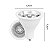Lâmpada LED AR70 4.8W Ar70 300Lm Bivolt Ip20 Branco Quente 2700K - Gaya - Imagem 6