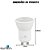 Lâmpada LED Mini Dicróica 3.5W Mr11 210Lm Bivolt Ip20 Branco Quente 2700K - Gaya - Imagem 9