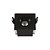 Downlight Spot LED Focco de Embutir 3W 240Lm 24º IP20 Bivolt Preto Quadrado Natural 4000K - Gaya - Imagem 5