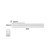 Fita LED Neon IP65 120LED/M 6mm 9W/M 278LM/M 50m 12V Branco Quente 3000K - Nordecor - Imagem 4