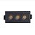 Downlight Spot LED Embutir Powerus 6W 38º Branco Quente 3000K IRC90 Preto - Nordecor - Imagem 1
