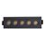 Downlight Spot LED Embutir Powerus 10W 38º Branco Quente 3000K IRC90 Preto - Nordecor - Imagem 1
