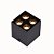 Downlight Spot LED Sobrepor Powerus 8W 38° Branco Quente 3000K IRC90 Preto - Nordecor - Imagem 2