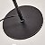 Abajur de Coluna Clus Mr11 Preto - Nordecor - Imagem 4