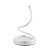 Abajur Led de Mesa Ivar 24W Branco Quente 3000K Branco - Nordecor - Imagem 1