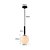 PENDENTE GLOBE SIT E27 20CM PRETO - Nordecor - Imagem 6
