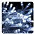 Cordão de LED FIXO 100L 220v 10M Blindado Branco Frio Tomada M/F Fio Transparente - RDL102054-3 (2024) - Imagem 1