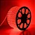 MANGUEIRA DE LED REDONDA 220V 13MM 36L C/ Strobo Vermelho - RDL102100-5 (2024) - Imagem 2