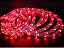 MANGUEIRA DE LED REDONDA 220V 13MM 36L C/ Strobo Vermelho - RDL102100-5 (2024) - Imagem 1