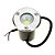 Spot Balizador LED de Chão 3W Mini para Piso Branco Frio 6000k - Imagem 1