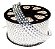 Fita LED Mangueira Achatada 5050 Siliconada 110V Branco Frio 100 metros - Imagem 1