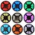 Fita Led 5050 RGB 12v Rolo 5 Metros Siliconada - Imagem 1