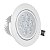 Spot LED 7w SMD Embutir Redondo Direcionável Branco Quente 3000K - Imagem 1