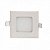 Plafon Led de Embutir 3w Quadrado 10x10 Natural 4000K - Imagem 1