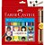 Lápis De Cor 24 Cores + 3 Caras E Cores Tons Pele - Faber Castell - Imagem 1