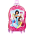 Mochila Escolar Infantil de Rodinhas Disney Princesas - Imagem 1