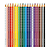 Lápis de Cor Triangular EcoLápis Colour Grip 24 Cores - Faber-Castell - Imagem 3