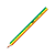 Lápis De Cor Jumbo Rainbow  - Tris - Imagem 1