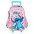 Mochila Stitch Rodinha com Chaveiro - Imagem 1